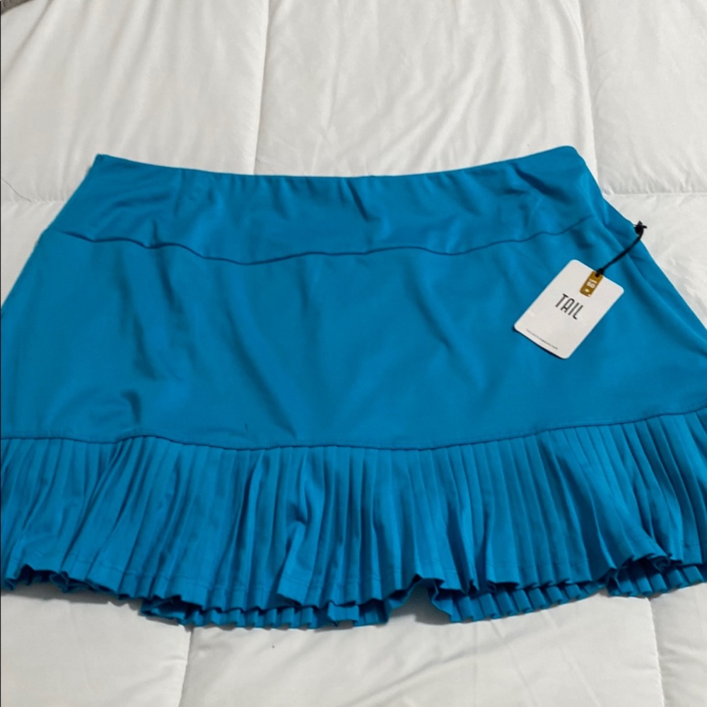 Tail Blue Skort with Pleated Ruffles